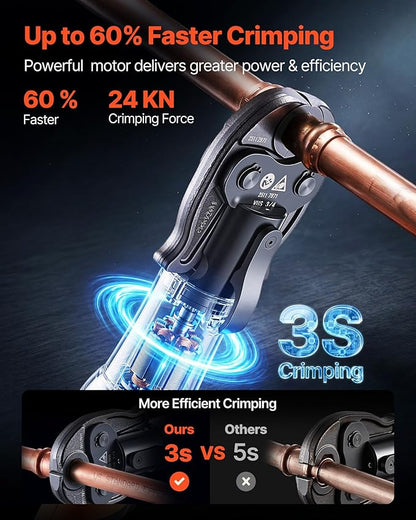 VEVOR 18V Electric Pipe Press Tool